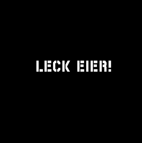 LECK EIER ! - Sticker